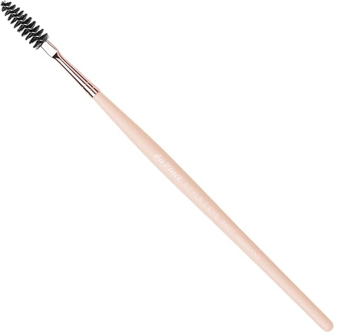 da Vinci, STYLE Wimpernbürste, vegan, definiert & trennt Wimpern, formt Augenbrauen, entfernt Mascara-Klümpchen, hochwertig verarbeitet, matt lackierter Holzgriff, Made in Germany