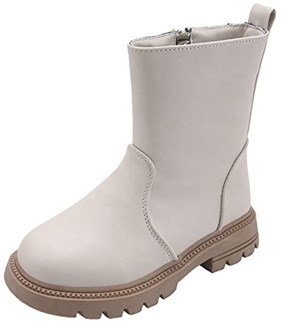 Yowablo stiefel kinder mädchen kinder stiefel Beige, 28