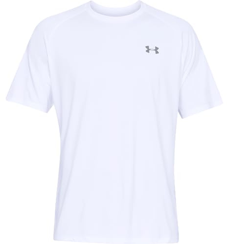 Under Armour Herren Tech 2.0 Shortsleeve, atmungsaktives Sportshirt, kurzärmliges und schnelltrocknendes Trainingsshirt mit loser Passform