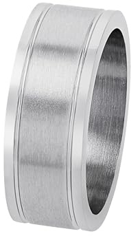 s.Oliver Ring Edelstahl Herren Ringe, Kommt in Schmuck Geschenk Box
