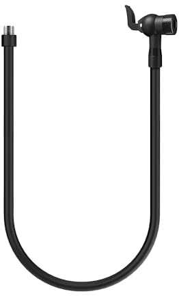 Fanttik Luftpumpen-Schlauchadapter, Schlauch für Schrader- und Prestaventil | 50 cm Reifenfutterrohr, VG8/8V1-Luftschlauch, Reifenfüller Universal, mit alle Ventil, Anzug für Auto, Motorrad, Fahrrad