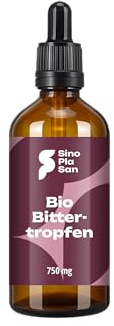 Bio Bittertropfen | 50 ml | Extrakt aus Bio-Kräutern & Bio-Pflanzen (5:1) | alkoholfrei, hochdosiert, vegan | nur 15 Tropfen pro Tag