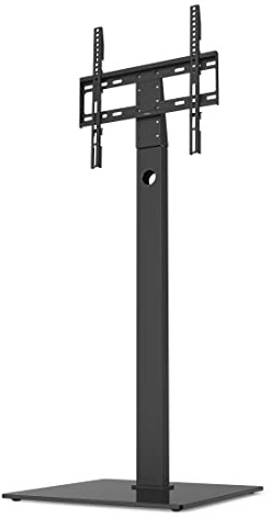 Hama TV Ständer, für Fernseher 32“-65“, bis 35 kg, höhenverstellbar | Bodenständer schwarz, Fernsehständer höhenverstellbar, schwenkbar, VESA kompatibel, stabile TV Halterung