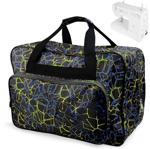 DTYGUIXE Nähmaschinentasche Nähmaschine Tragetasche 46 * 23 * 21cm Nähmaschinen Transporttasche Nähmaschinen-Organizer Universelle Nähmaschinentasche für Ateliers, Bekleidungsgeschäfte, Heimgebrauch