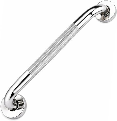 supregear Haltegriff Bad für senioren, 304 Edelstahl Rutschfester Badezimmergriff Sicherheitsgriff Behinderte Innen-/Außenhilfsgriff zum Küche Schlafzimmer Badewanne, Dusche und Schritte, 40 cm