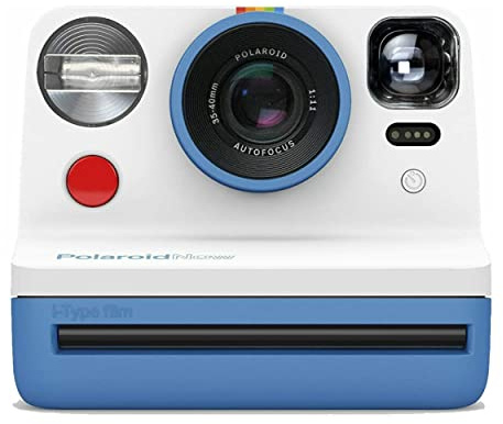 Polaroid Now Sofortbildkamera i-Type – Blau, Keine Filme