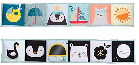 Taf Toys Northpole doppelseitiges Knisterbuch für Babys ab der Geburt