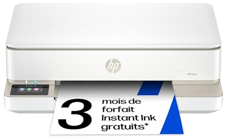 HP Envy 6120e, Multifunktionsdrucker, 6 Monate gratis drucken Instant Ink inklusive, Drucken, Kopieren, Scannen, Mobiler Faxversand, Wi-Fi, Beidseitiger Druck