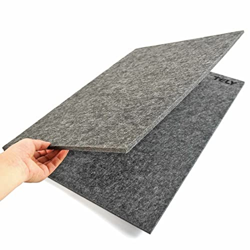TELY Klappbare Puzzlematte aus Filz für bis zu 1000 Puzzleteile, faltbar zur einfachen Aufbewahrung, tragbare Puzzlematte (Groß, 80 x 58 cm)