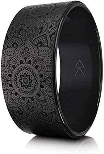 Yoga Design Lab Yoga Wheel | Extra stark, Dharma Rad, umweltfreundlich | intensivere Dehnung, verbessert die Haltung (Mandala Night)