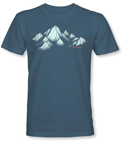 Berg T-Shirt Herren : Beloved Mountains - Berge Kletter T-Shirt Männer MTB - Geschenk für Wanderer - Bergsteiger Outdoor Ausrüstung (XXL)