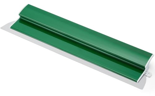 Ricyea Flächenspachtel 60cm Fassadenspachtel Profi Dekorspachtel aus Edelstahl, 0.5mm Edelstahlklinge Spachtel für Trockenbau, Wandspachtel