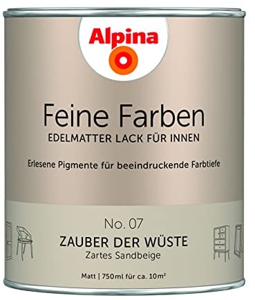 Alpina Feine Farben Lack No. 07 Zauber der Wüste edelmatt 750ml