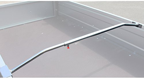 Aluminium Flachplanenbügel für Anhänger verstellbar von ca. (108-146cm)