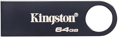 Kingston DataTraveler SE9 Gen 3-64GB - 220MB/s beim Lesen - Metall - USB-Stick 3.2 Gen 1 - Dunkles Nickel