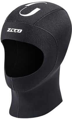 ZCCO Tauchhaube 3MM Neopren Haube Sie warme Kopfhaube, dauerhafte Bewegung für Tauchen Schnorcheln Surf-Kajakfahren Schwimmen Segeln Kanusport