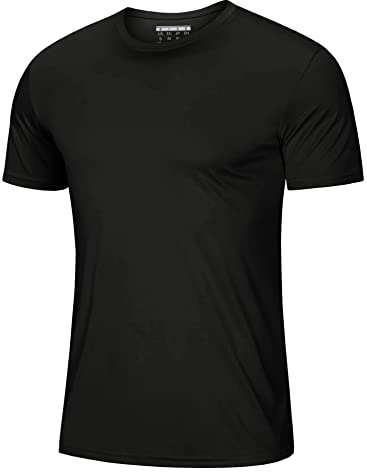 MAGCOMSEN Herren UV-Schutz Sportshirt UPF 50+ Schnelltrocknend Atmungsaktiv Rashguard T-Shirt