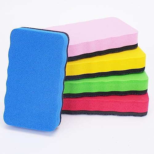 10 Stück Magnetischer Whiteboard Schwamm 10x5x2cm - Löscher und Reiniger für Klassenzimmer, Büro und Zuhause