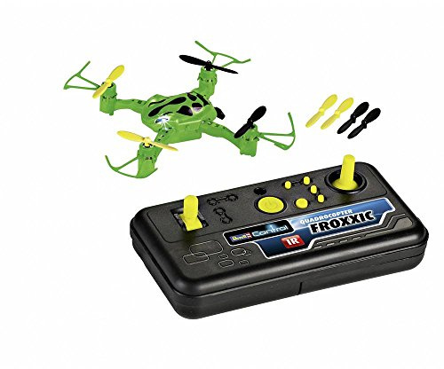 Revell Control 23884 RC Quadrocopter im coolen Design, ferngesteuert mit IR Fernsteuerung, leicht zu fliegen durch 6-Axis-Stabilisierungssystem mit Propellerschutz-FROXXIC, ab 14 Jahren