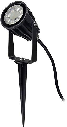 lighteu®, 6W AC100~240V Gartenstrahler RGBCCT und Farbtemperatur einstellbar WiFi LED Gartenrasenleuchte IP66 wasserdicht ohne Stecker futC04