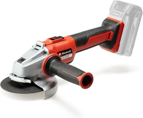 Einhell Professional Akku-Winkelschleifer AXXIO 18/125 Q Li-Solo Power X-Change (18 V, 700 W, 125 mm Scheiben-Ø, 33 mm Schnitttiefe, Brushless, Quick-Fix-Nut, ohne Trennscheibe, ohne Akku)