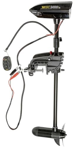 Black Cat Battle Cat Elektro Aussenbordmotor - E-Motor für Bellyboote, Elektromotor für Belly Boat