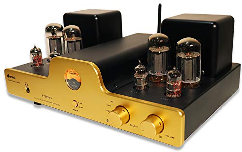 Dared I30BT Stereo-Integral röhrenverstärker,Verstärker für Röhren, Tube Amplifier, Bluetooth, USB/DAC- und Line-Eingang, Kopfhörerausgang, Ausgangsleistung 30WX2