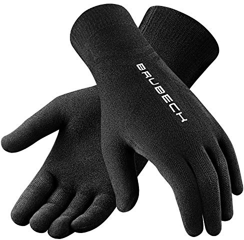 BRUBECK dünne Unterzieh Handschuhe Synthetisch GE10010A oder wärmende Merinowolle - GE10020 - für Damen und Herren