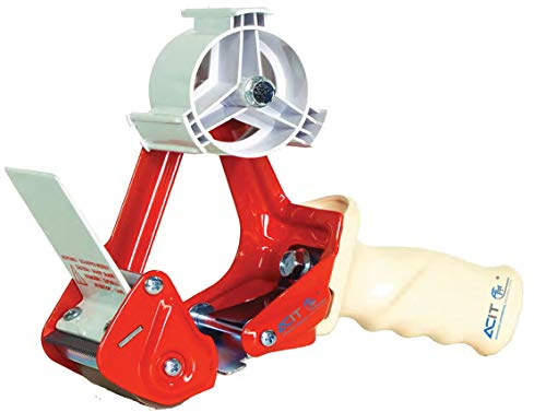 Acit Handabroller, Klebebandabroller, Professioneller Klebebandspender für Klebebänder 66x50 und 132x50 mit verstellbarer und leichter Kupplung