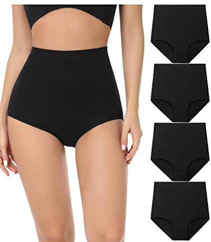 wirarpa Unterhosen Damen Baumwolle Slip Super Hohe Taille