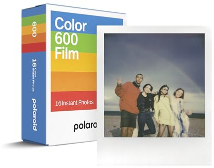 Polaroid Color Film für 600 - Doppelpack | 16 Fotos (6012), Verpackung kann variieren