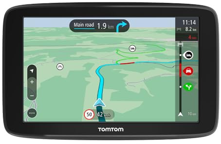 Tomtom Navigationsgerät GO Classic (6 Zoll, Stauvermeidung Dank Tomtom Traffic, Updates Europa, Updates über Wi-Fi)