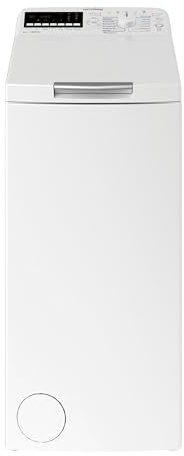 Privileg PWT A612P N Toplader-Waschmaschine (6 kg)/ 1200 U/min/Water Balance Plus/TurnundGo/PushundOpen/Inverter-Motor/Mehrfachwasserschutz+/ Automatische Trommelpositionierung/Rapid Wash