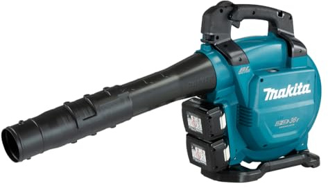 Makita DUB363PT2V Akku-Laubbläser/Sauger 2x18 V / 5,0 Ah, 2 Akkus + Doppelladegerät