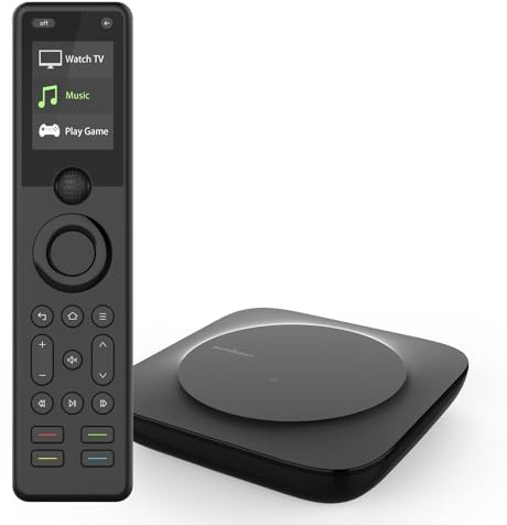 SofaBaton X1S Universal Fernbedienung mit Hub und App, Aktivitäten anpassen, Steuerung von bis zu 60 IR-/Bluetooth-/WLAN-Geräten