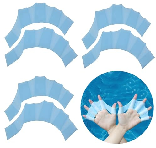Schwimmhand-Paddel-Finger-Frosch-Typ, Wasserbeständigkeit, Ausrüstung, Paddelflossen, Silikon-Schwimmhandschuhe, Wasserhandschuhe, Schwimmflossen für Kinder, Damen, Herren, Schwimmtraining,