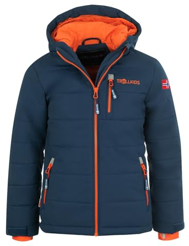 Trollkids Kids Hemsedal Snow Jacket XT 116, Mystic Blue