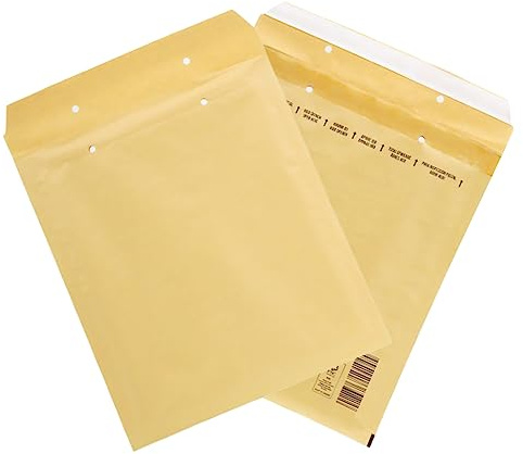100 Stück Luftpolsterumschläge in braun - 4/D (200 x 275) - Luftpolstertaschen Versandtaschen - elb-verpackungen
