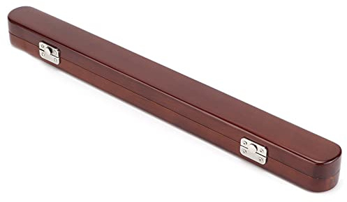 Eujgoov Dirigent Musikstock Holzkiste Fall Handgemachte Band Taktstock Box Aufbewahrungsbox Band Taktstock Aufbewahrungsbox Fichtenholz (runder Winkel)
