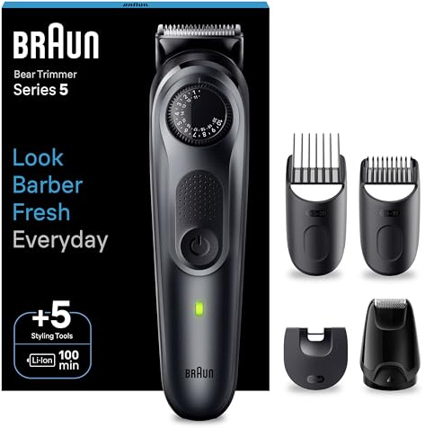 Braun Barttrimmer - BT5420, Schwarz
