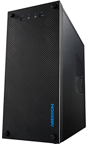 MEDION P63022 Desktop PC (Intel Core i5-12400, 256GB SSD, 16GB DDR4 RAM, WLAN, Win 11 Home)