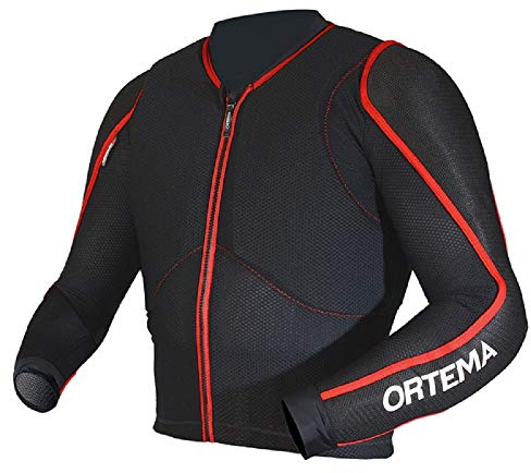 ORTEMA ORTHO-MAX Jacket (Gr.XXL) - Unisex - Protektorenjacke für den optimalen Rundumschutz - Schützt die Wirbelsäule, Schultern und Ellenbogen - Motocross/Enduro