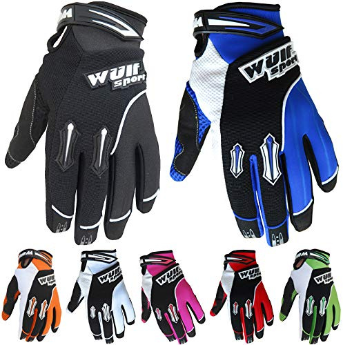 Kinder Mx Handschuhe Wulfsport Stratos Junior Motocross Quad Dirt Bike Cub Enduro Off Road Handschuhe rot
