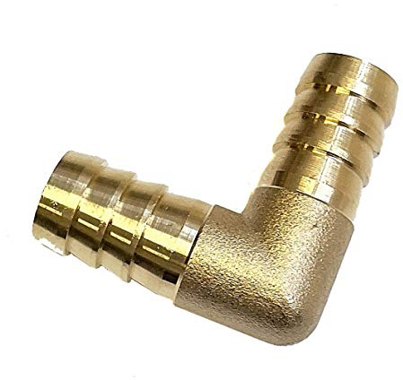 Y, T und L-Verteiler 12mm, 16mm, 19mm Gartenschlauch Schlauch Schlauchverbinder (VGS) (L Form 19mm_afn)