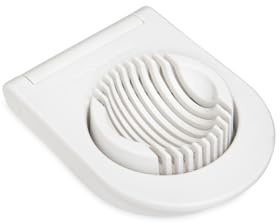 KitchenAid Eierschneider 11 cm, Eischneidewerkzeug mit Stahldrähten, Weiß