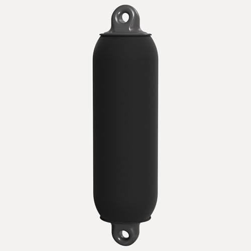 fender-design Fender Überzug für ca. 5-6 Langfender (Ø15-21cm in Schwarz) – hochwertige 5m Fendersocken zum Selbstzuschnitt – Fendersocke für Ihr Bootszubehör