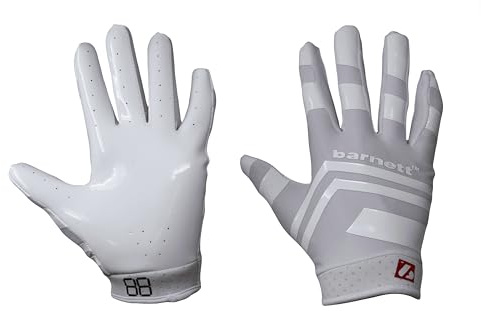 BARNETT FRG-03 Junior Receiver Fußballhandschuhe (RE, DB, RB) Weiß (L)
