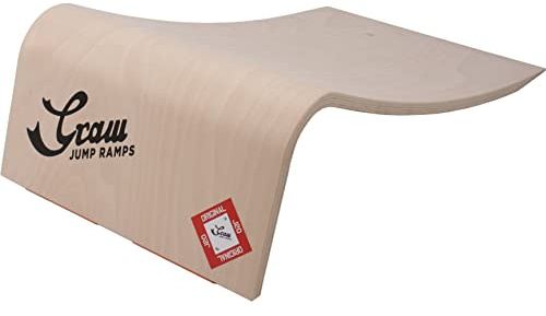 Graw Jump Ramps J20 Auffahrrampe Höhe 20 cm - für Skateboard, Scooter, Roller, Skates, RC und andere