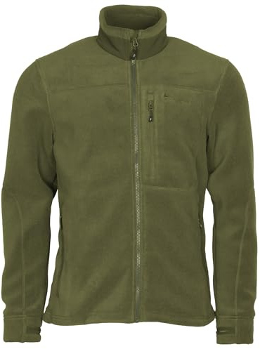 Pinewood Fleecejacke Herren Outdoor grün, ideale Jagd Fleecejacke Herren für die Jagd, den Hundesport & zum Wandern