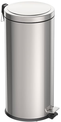 Tramontina Tretmülleimer Edelstahl, 30 l, Küchenmülleimer